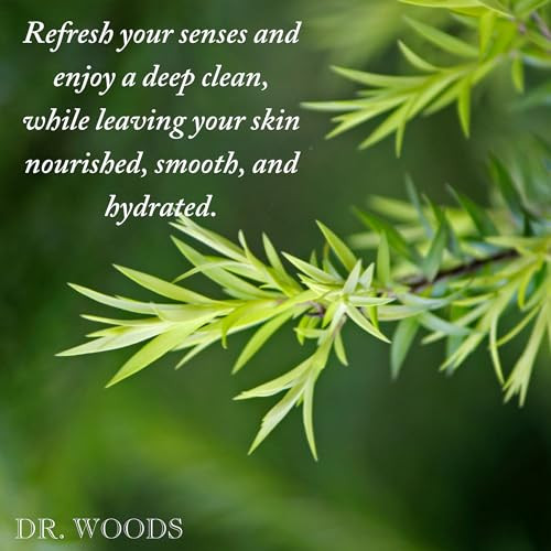 Dr Woods Tea Tree Liquid Castile Soap Castile Soap with Pure Tea Tree Oil Body Wash for Men and Women Contains Organic S