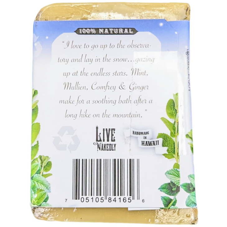 Mauna Kea Mint SOOTHiNG BAR SOAP Coconut Mint Mullien Comfrey Ginger