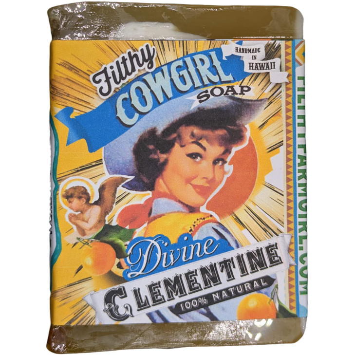Filthy Cowgirl Soap Divine Clementine