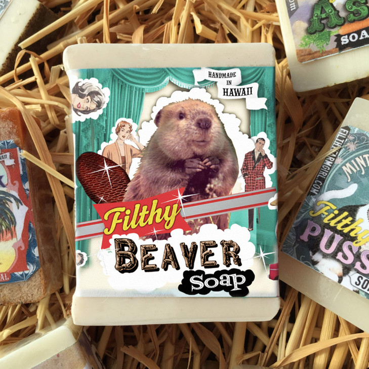 Filthy Beaver all natural glycerin BAR SOAP Ylang Ylang Vanilla