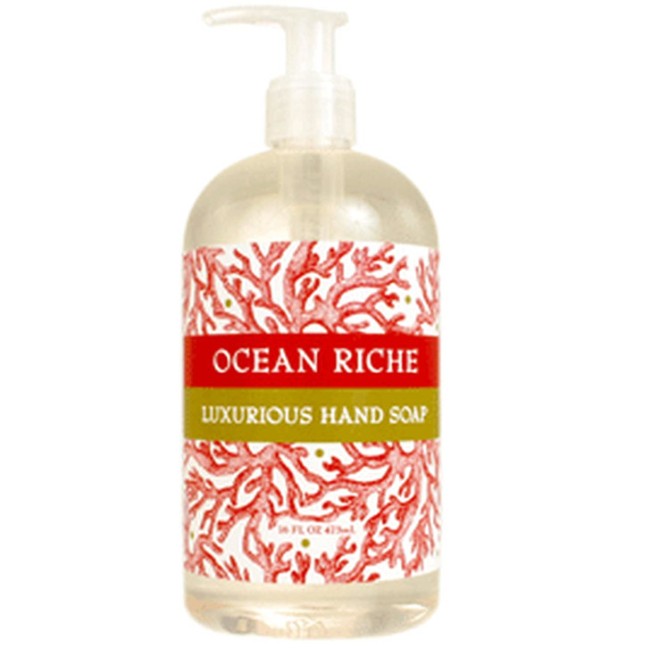 Greenwich Bay Trading Co Luxurious Hand Soap 16 Ounce Ocean Riche