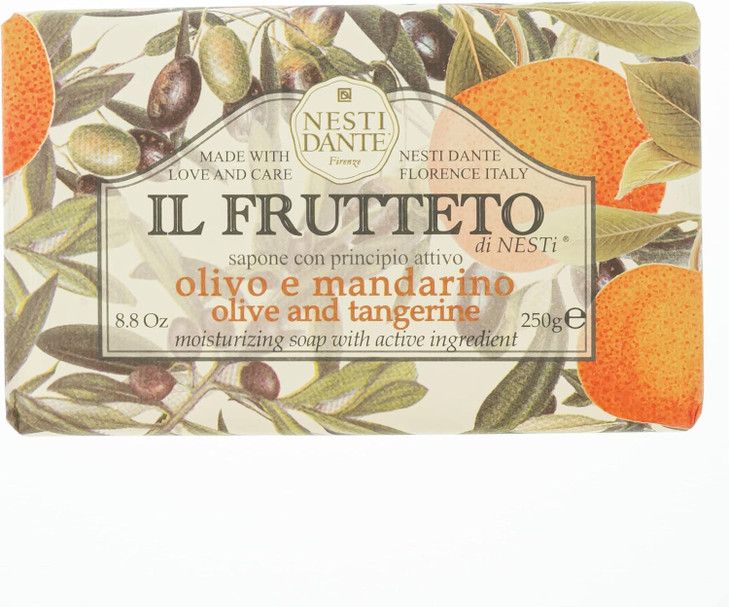 Nesti Dante Il Frutteto Moisturizing Soap Olive Tangerine 250g88oz