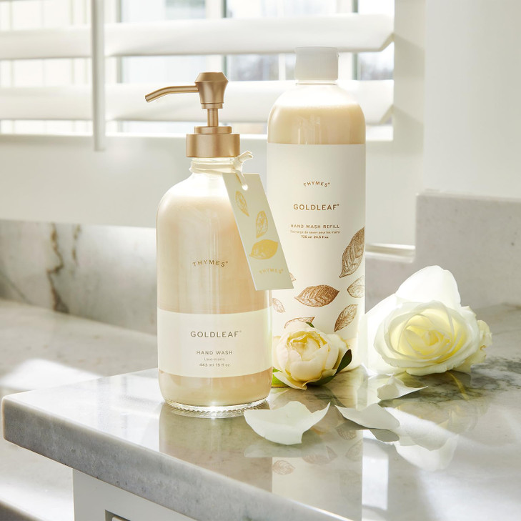 Thymes Moisturizing Hand Wash Soap with Pump Luxury Hand Soap Gently Cleanses Moisturizes Skin Care with Glycerin Jojoba