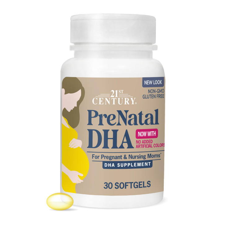 21st Century PreNatal DHA Softgels, 30 Count