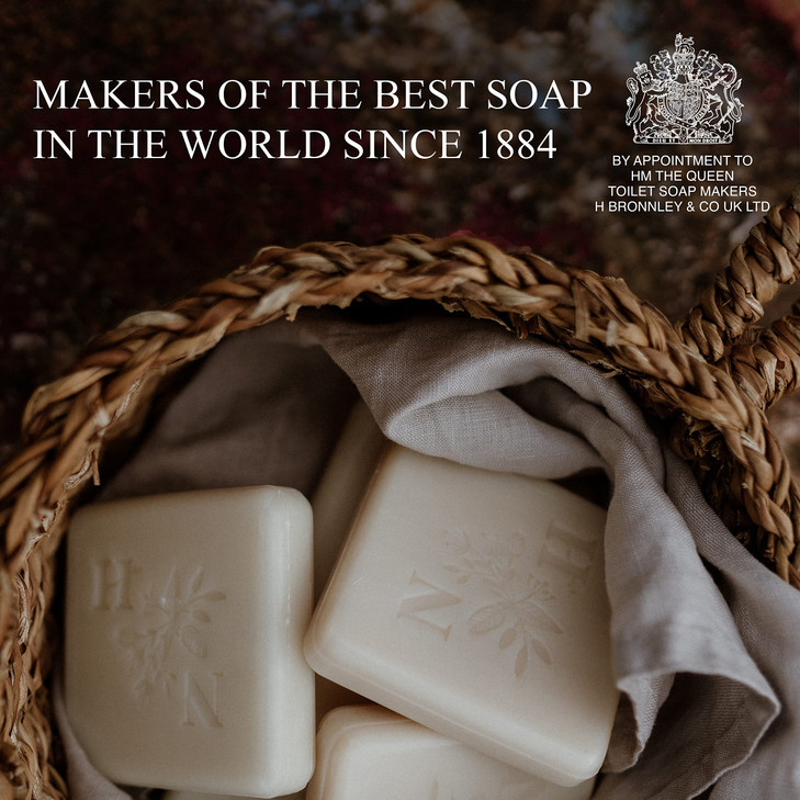 Bronnley England Mandarin Orange Blossom Bar Soaps Three Triple Milled Vegan Soap Bars Palm OilFree Gift Soaps Boxed in
