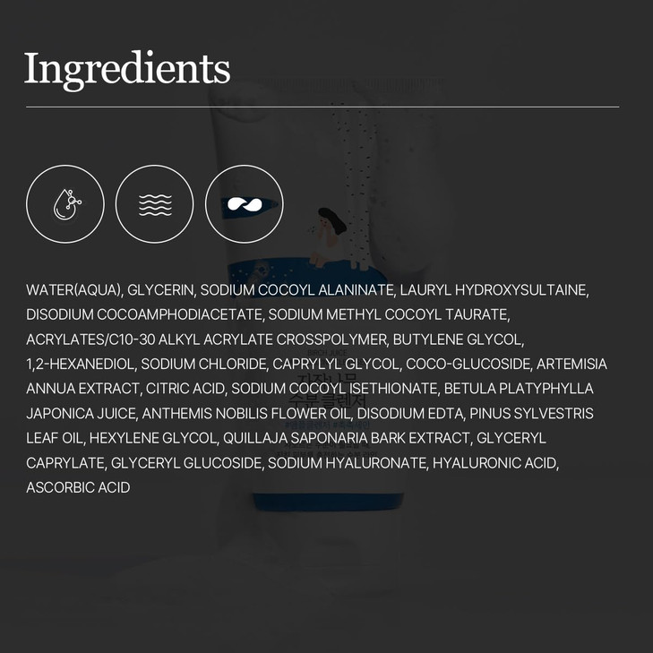 ROUND LAB Birch Juice Moisturizing Cleanser Unclogs hidden sebum Clears away dead skin cells Soothing Low pH Gel Type Cl