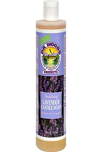 Dr Woods Lavender Liquid Castile Soap Castile Soap with Organic Shea Butter Body Wash for Men and Women Natural Cleanser