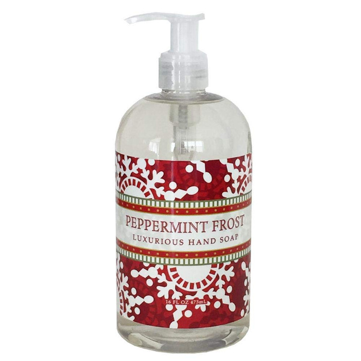 Greenwich Bay Trading Company Holiday Collection Peppermint Frost 16oz Hand Soap