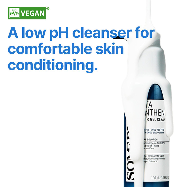 SOME BY MI BetaPanthenol Repair Gel Cleanser 17 Amino Acids pH Balancing Moisturizing Daily Use