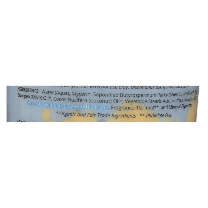 Bodhi Handmade Soap Ocean Breeze Whipped Soap 14 Ounce