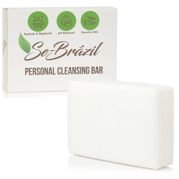 SeBrzil Personal Cleansing Bar All Natural SoapFree Organic Ingredients for Intimate Cleansing and Hydration For Sensiti