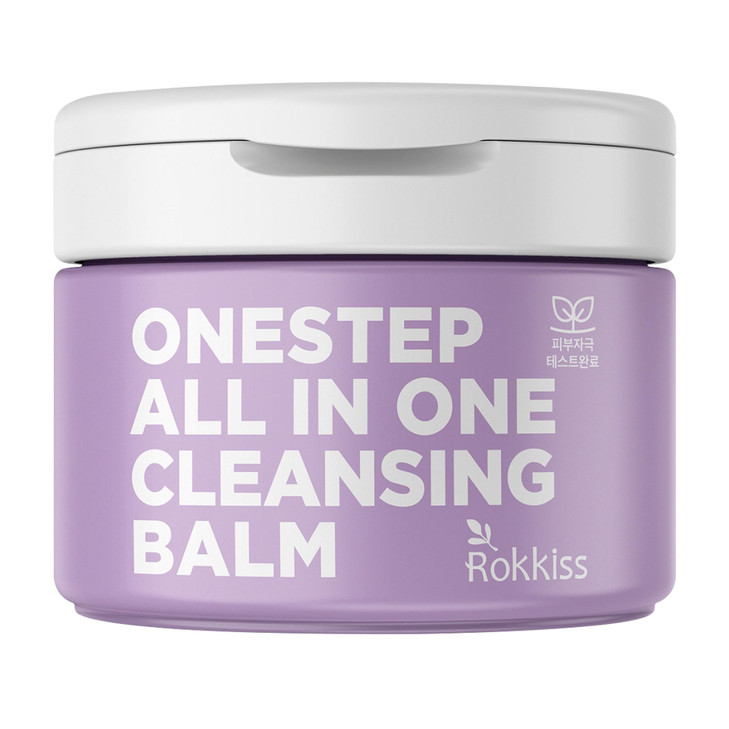 Rokkiss One Step Makeup Remover Cleansing Balm 51fl oz Korean Facial Cleanser for Eyes Lips and Face Gentle CrueltyFree