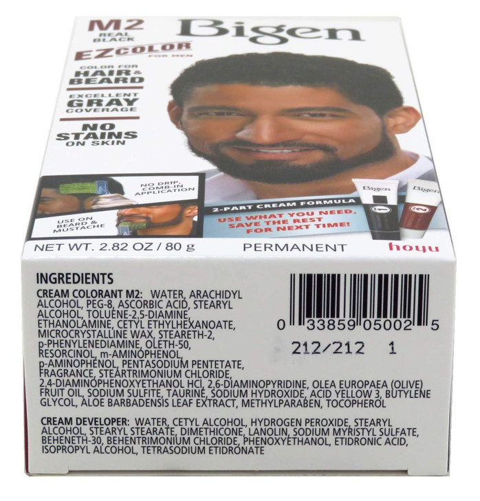 BIGEN Hoyu Ezcolor for Men, Real Black M2 online at globaldelivered