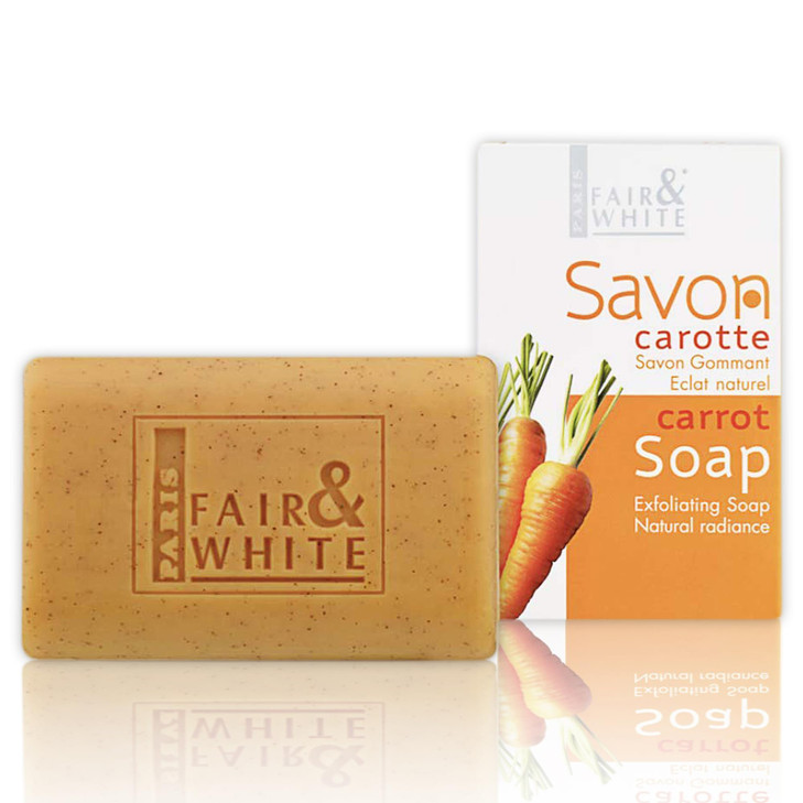 FAIR WHITE Original Exfoliating Soap Repairing Nourishing 200g 7oz with Carrot Oil