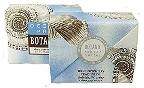 Greenwich Bay Trading Company Set of Two 105 oz Shea Butter Soap Bars Ocean Pur