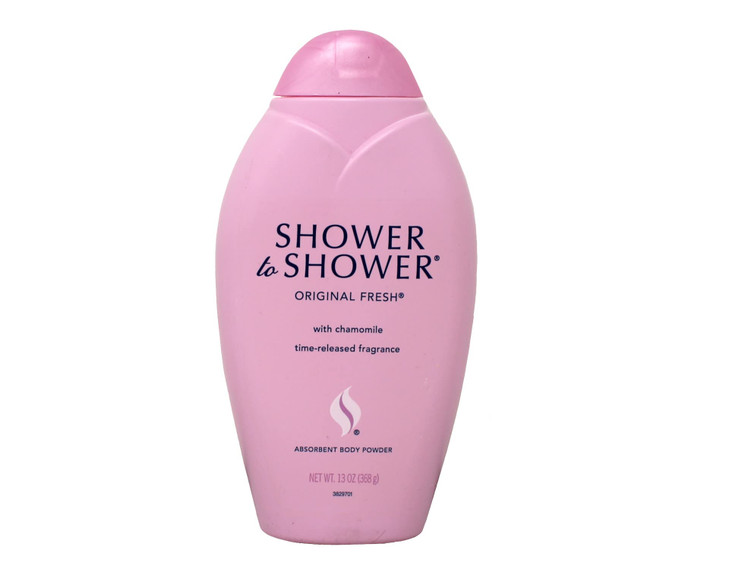 Shower to Shower Absorbent Body Powder Original Fresh with Chamomile 13Ounce Bottles Pack of 2
