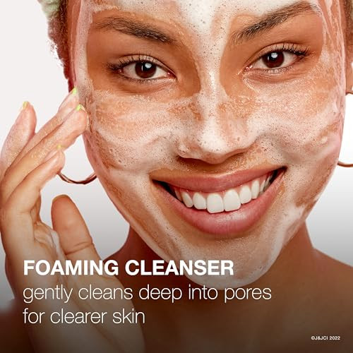 Neutrogena OilFree Acne Wash Acne Fighting Facial Cleanser with Salicylic Acid Medicine Acne Treatment for Face NonComed
