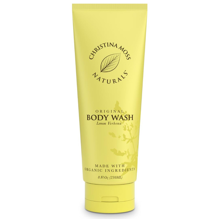 Christina Moss Naturals Verbena Body Wash Natural Organic Ingredients PlantBased No Parabens Sulfates Free NonToxic