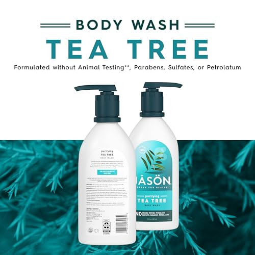 JASON Tea Tree Purifying Body Wash For a Gentle Feeling Clean 30 Fluid Ounces