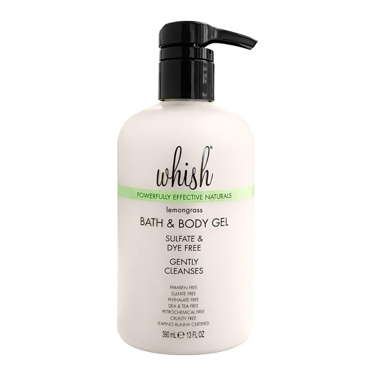 Whish Beauty Bath Body Gel Moisturizing Body Wash for Women Gentle On Sensitive Skin Shower Gel infused with Shea Butter