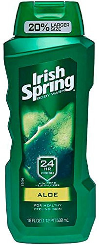 Irish Spring Body Wash Aloe 18 oz