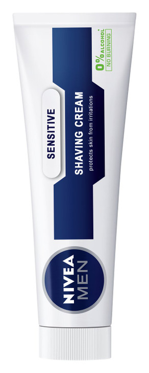 NIVEA MEN Sensitive Shaving Cream, 3.5 oz Tube online at globaldelivered