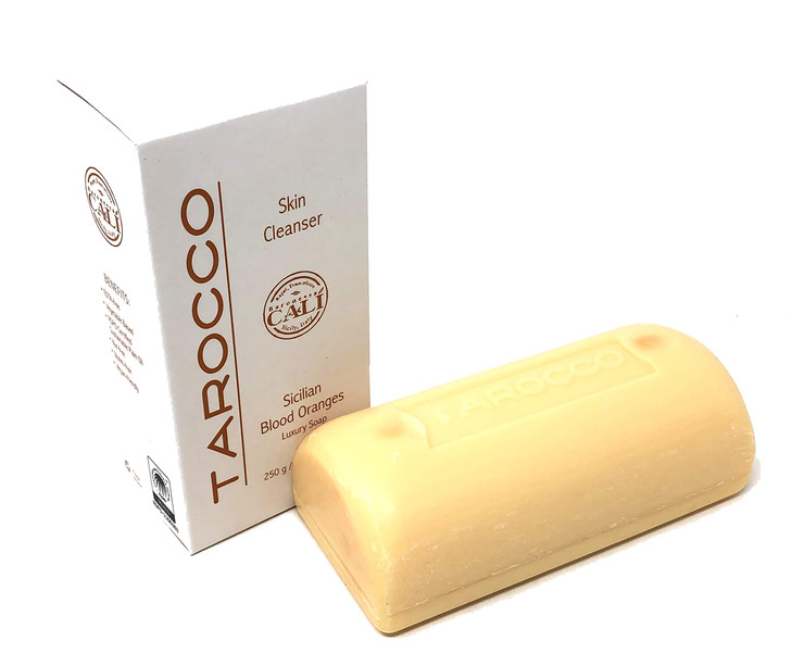 Baronessa Calis Tarocco Skin Cleanser Sicilian Blood Orange Luxury Soap 88 Ounce Pack of 2 RSPO Certified Sustainable Pa
