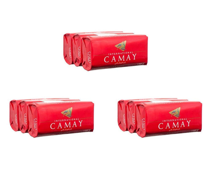 Camay Soap 9Pack Classic Scented Moisturizing Bar Soap 40 oz each