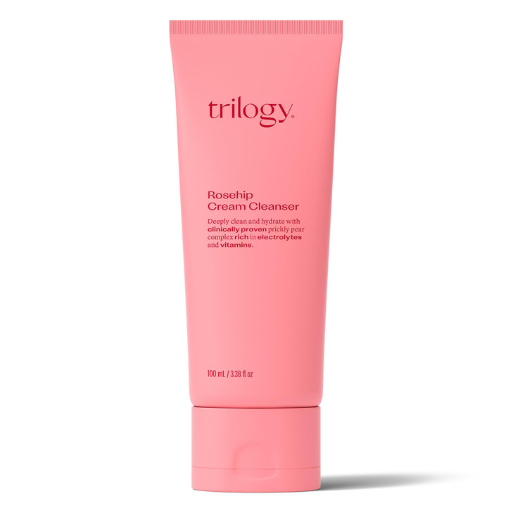 Trilogy Rosehip Cream Cleanser New Formula with Prickly Pear 338 fl oz