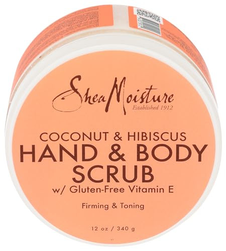 Shea Moisture Sheamoisture Coconut Hibiscus Hand Body Scrub 12 Oz