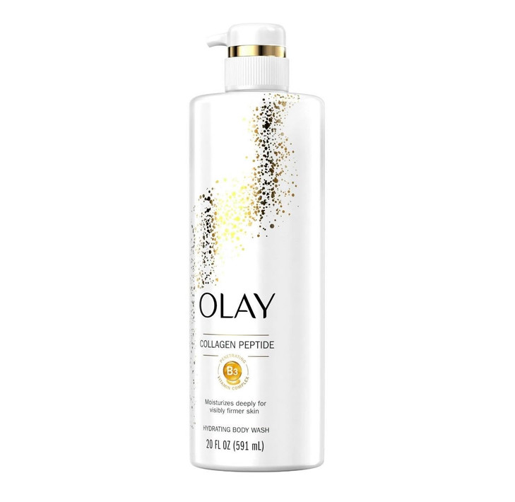 Olay Cleansing Firming Womens Body Wash with Vitamin B3 and Collagen 20 fl oz