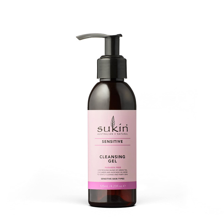 Sukin Sensitive Skin Cleansing Gel 423 Fl Oz