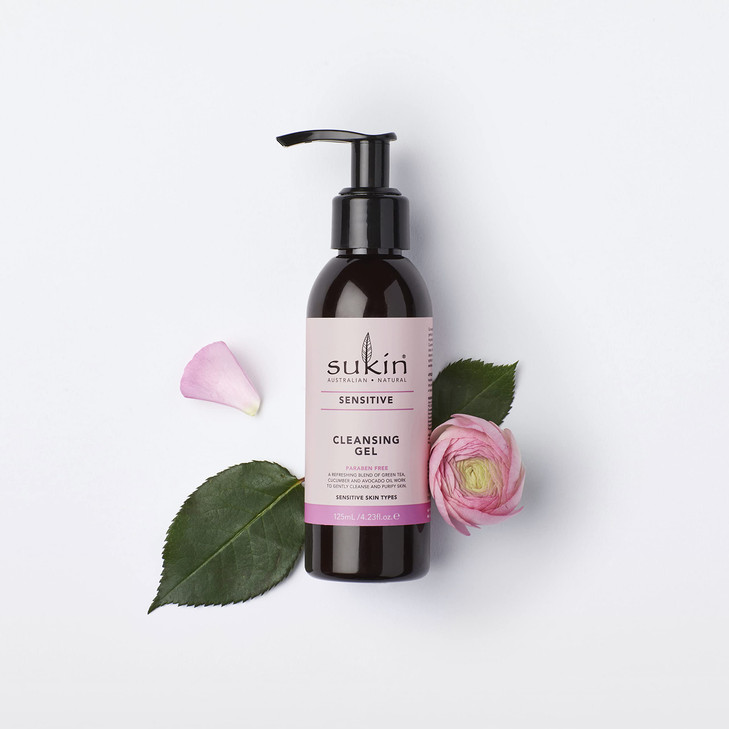 Sukin Sensitive Skin Cleansing Gel 423 Fl Oz