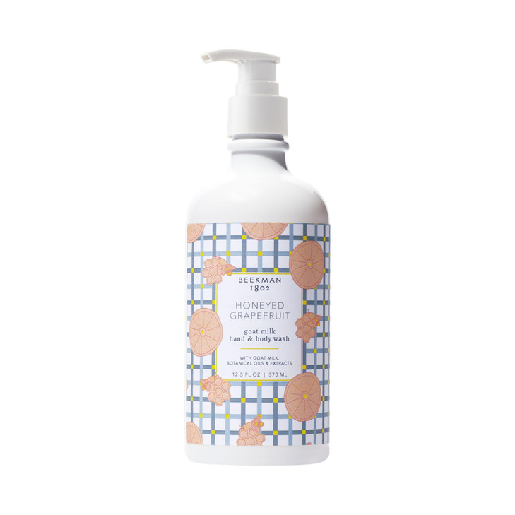Beekman 1802 Goat Milk Hand Wash Honeyed Grapefruit Scented 125 fl oz Moisturizing Gentle Good for Sensitive Skin Cruelt