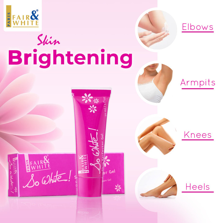 FAIR WHITE So White Skin Perfector Gel 1 Fl oz 30ml