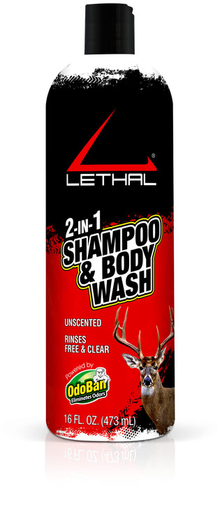 Lethal ProHunting Shampoo and Body Wash 16Ounce