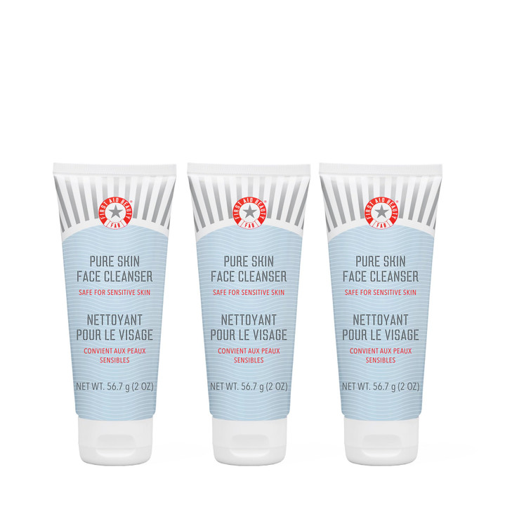 First Aid Beauty Pure Skin Face Cleanser Effectively Removes Makeup Dirt Impurities Gentle Cleanser Leaves Skin Soft Sup