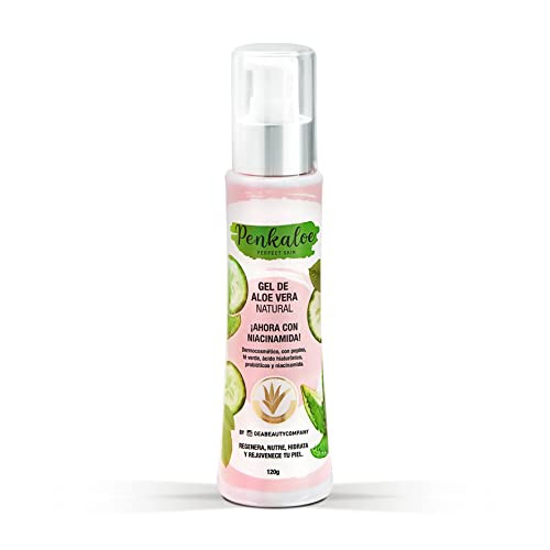 Penkaloe Gel de Aloe Vera Facial Con Niacinamida Colombia Perfect Skin Aloe Vera Gel Face Care 4oz120ml