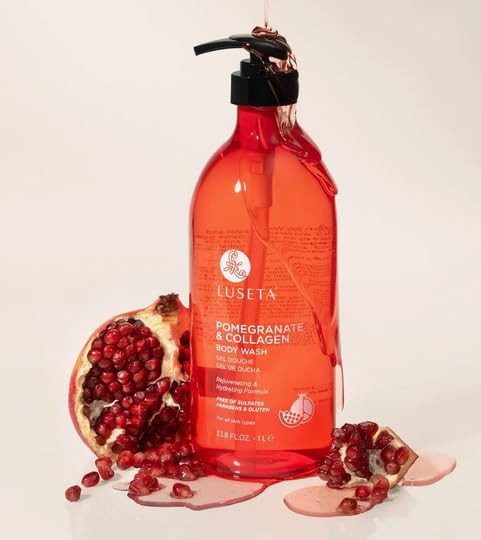 Luseta Pomegranate Collagen Body Wash