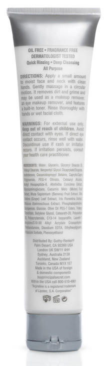 Principal Secret Reclaim with Argireline Total Facial Cleanser 6 Ounces