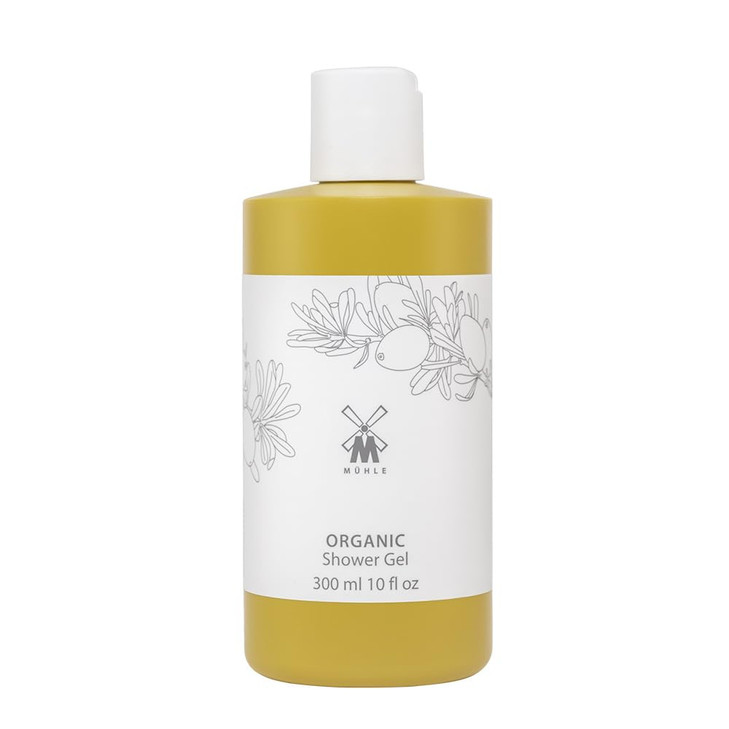 MHLE Organic Shower Gel Refreshing Body Wash and AllNatural Cleanser with Essential Oils BDIH Certified 100 Vegan 250mL