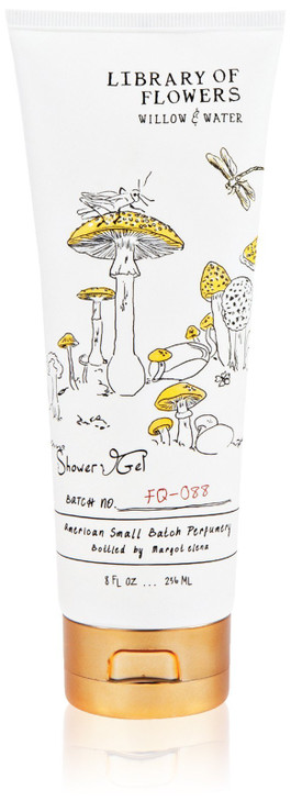 Library of Flowers Willow Water Shower Gel 8 fl oz 236 ml