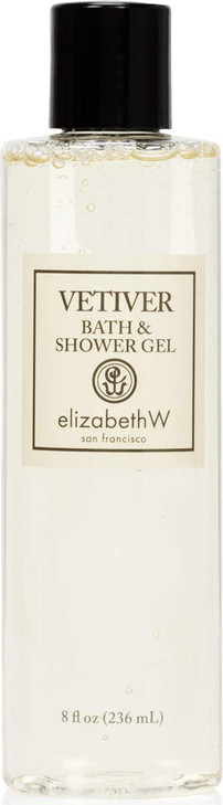 elizabethW Vetiver Bath and Shower Gel 8 Fluid Ounces