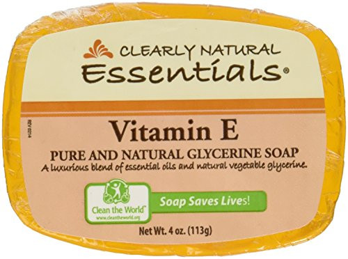 CLEARLY NATURAL BAR SOAPGLYCERINEVIT E 4 OZ 6 pack