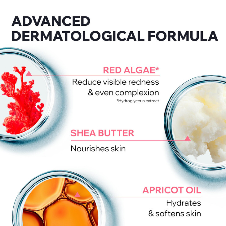 Uriage Roseliane DermoCleansing Fluid Face Cleanser With Calendula Rose Apricot Kernel Oil Removes Makeup GelTextured Lo