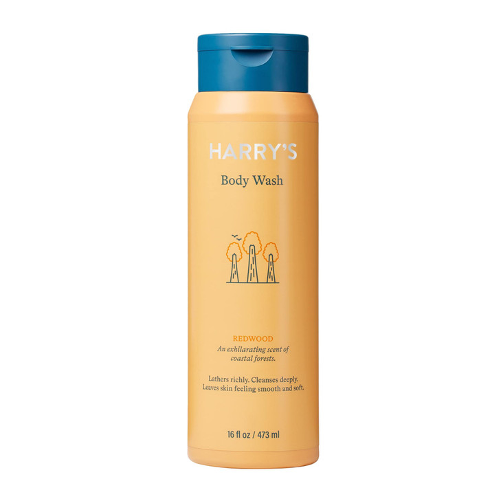 Harrys Redwood Body Wash 16 oz