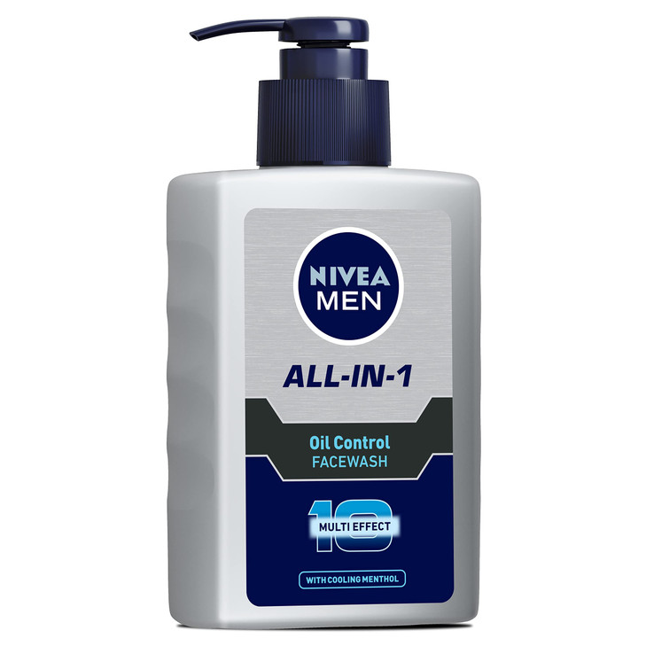 Nivea Men Oil Control All In One Face Wash - 150ml online at globaldelivered