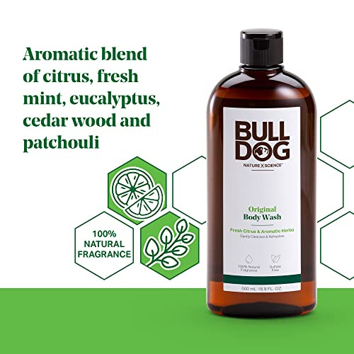 BULLDOG Mens Skincare and Grooming Body Wash Original 169 Fluid Ounce