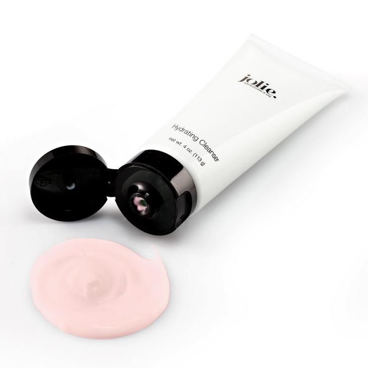Jolie Hydrating Cleanser Creamy Emollient Face Wash With Shea Butter For DrySensitive Skin