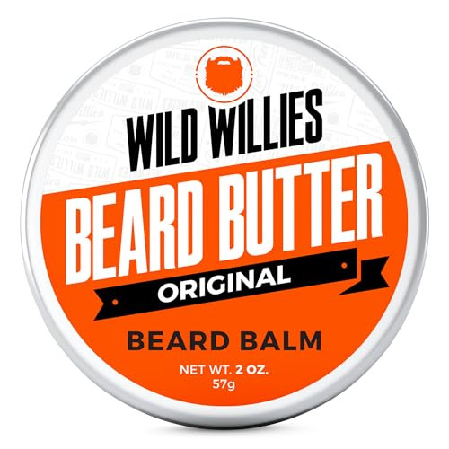 Wild Willies Beard Butter Leave-In Conditioner - Organic Beard Balm for Fast Beard Growth, Beard Care Softener - Beard Cream for Men to Remove Itch & online at globaldelivered